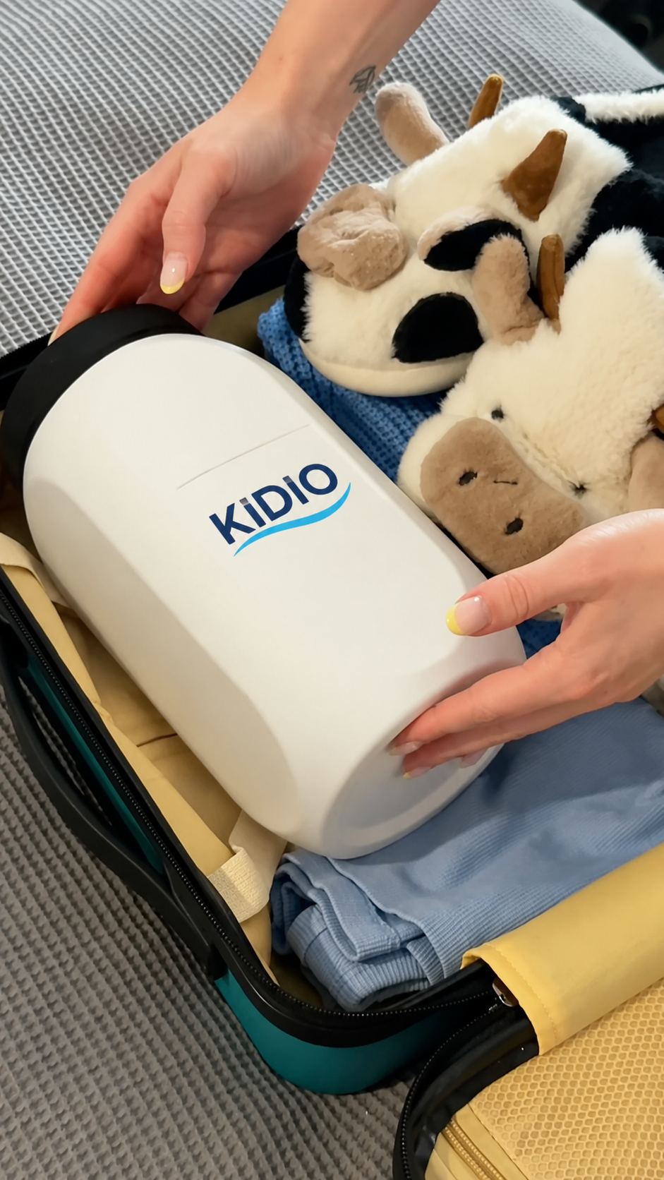 Kidio™ Portable Bidet – The Cleanest Bathroom Upgrade Without Plumbing