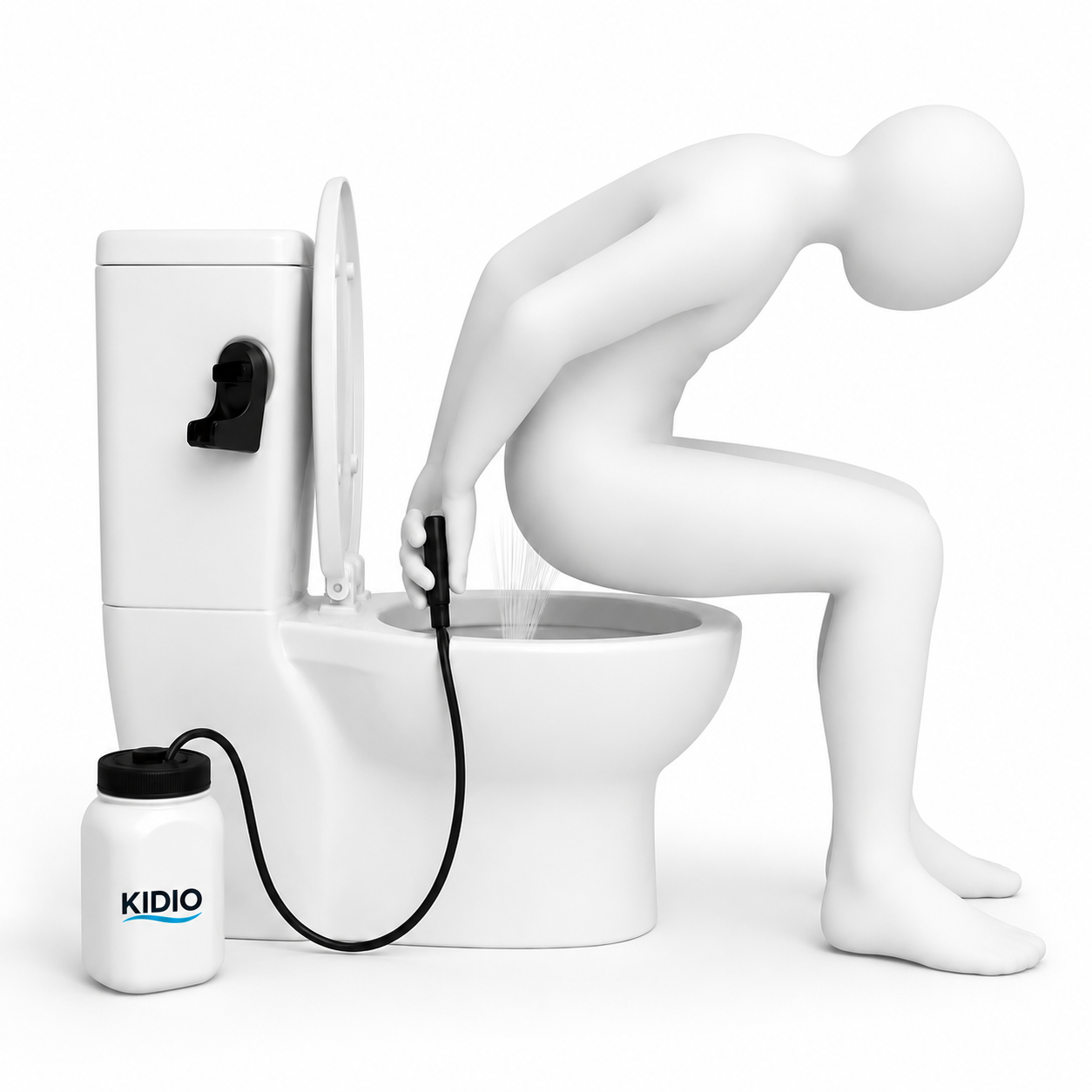 Kidio™ Portable Bidet – The Cleanest Bathroom Upgrade Without Plumbing