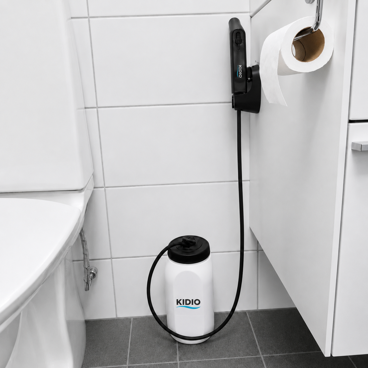 Kidio™ Portable Bidet – The Cleanest Bathroom Upgrade Without Plumbing