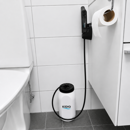 Kidio™ Portable Bidet – The Cleanest Bathroom Upgrade Without Plumbing